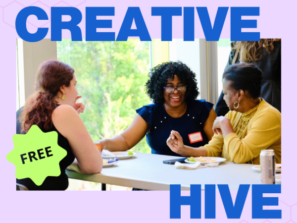 Creative Hive on Tuesday August 25 at the Mattress Factory on Pittsburgh's North Side from 5:30-7:30 p.m.