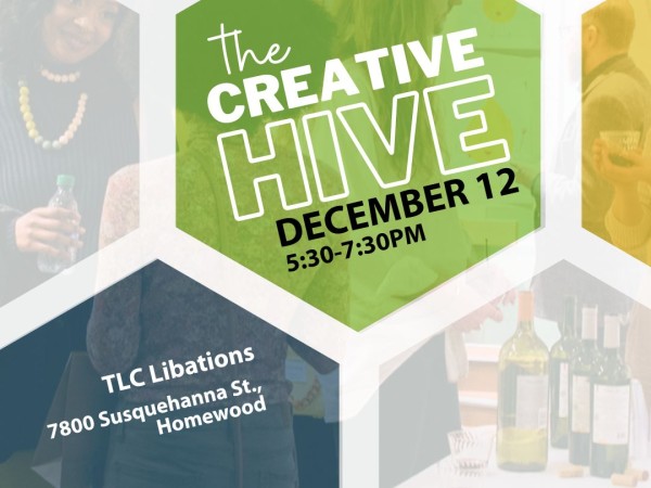The Creative Hive, December 12, TLC Libations