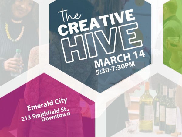 The Creative Hive, March 14, Emerald City