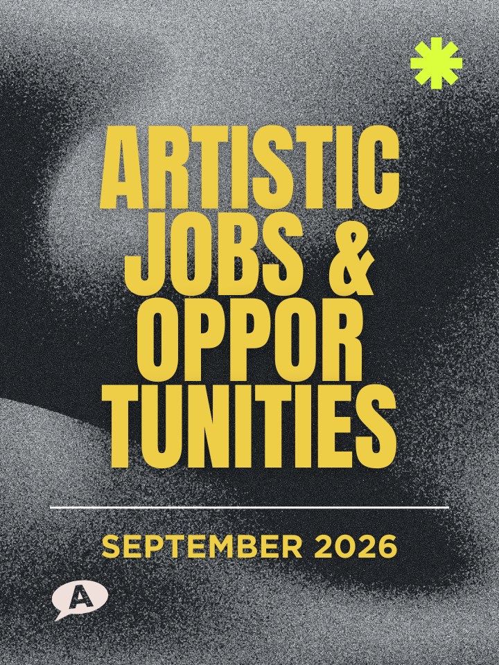 Artistic Jobs and Opportunities September 2026