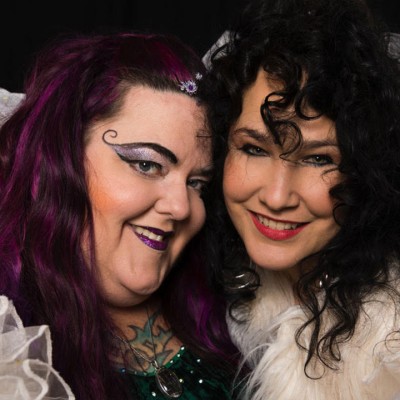 Phat Man Dee and Liz Berlin. Photo credit Renee Rosensteel