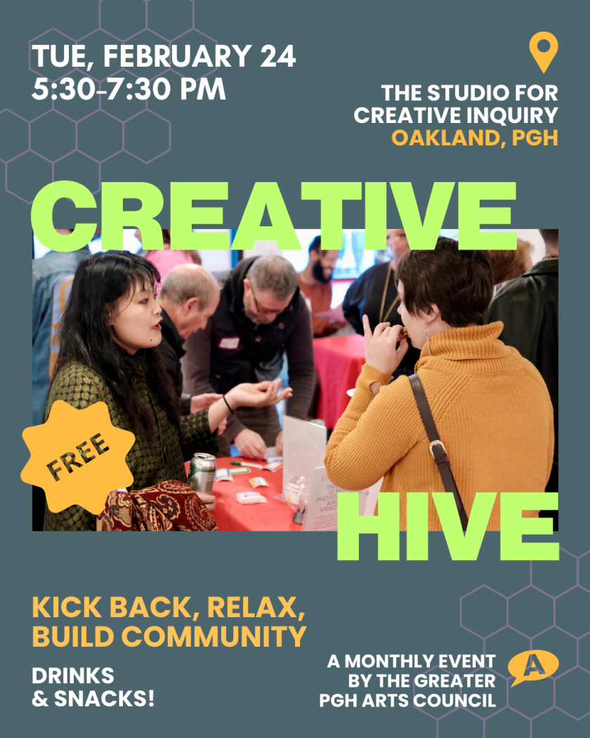 Creative Hive February 2026 Flier