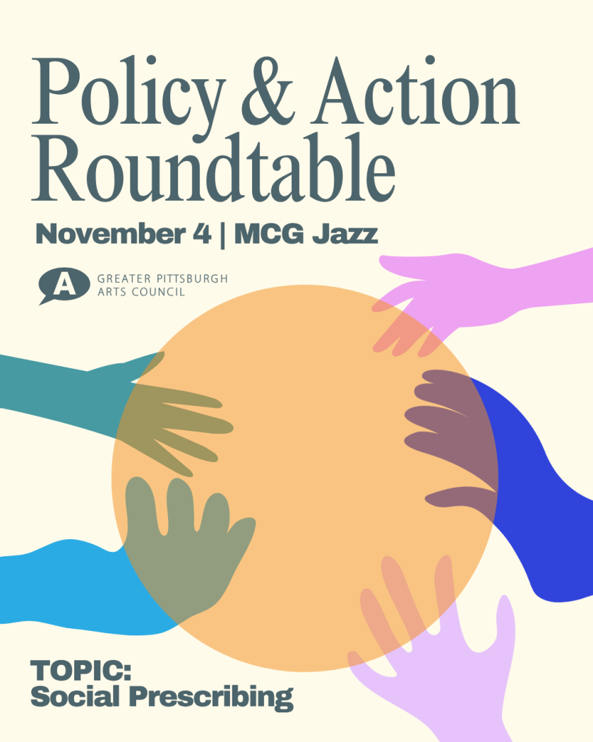 Policy & Action Roundtable. November 4, MCG Jazz. TOPIC: Social Prescribing