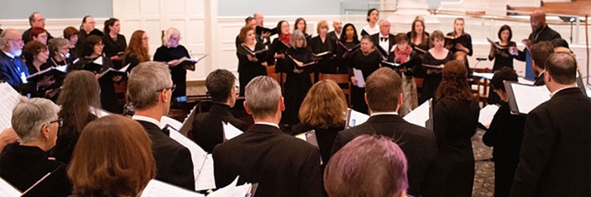 The Bach Choir of Pittsburgh in concert, 2019. Credit Bach Choir of Pittsburgh