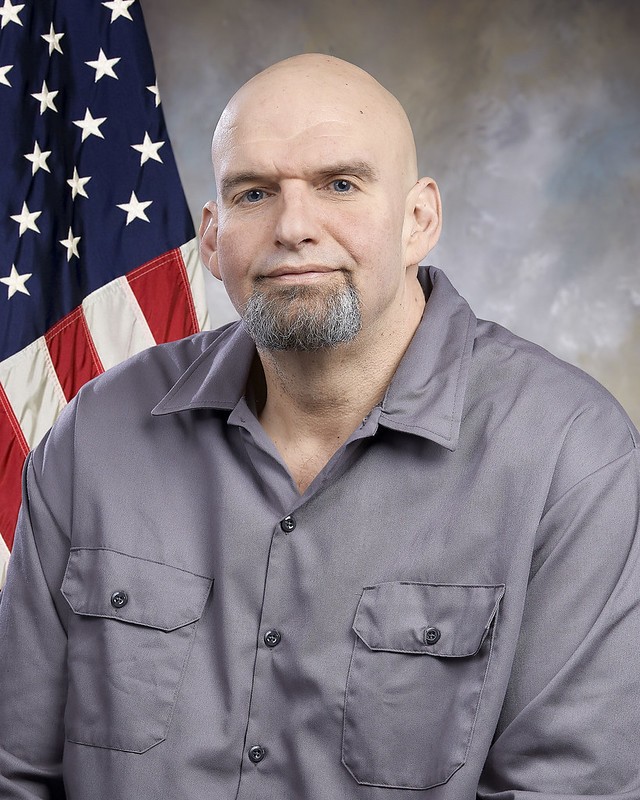 Lt. Gov. John Fetterman, portrait provided by the official Flickr account of Governor Tom Wolf