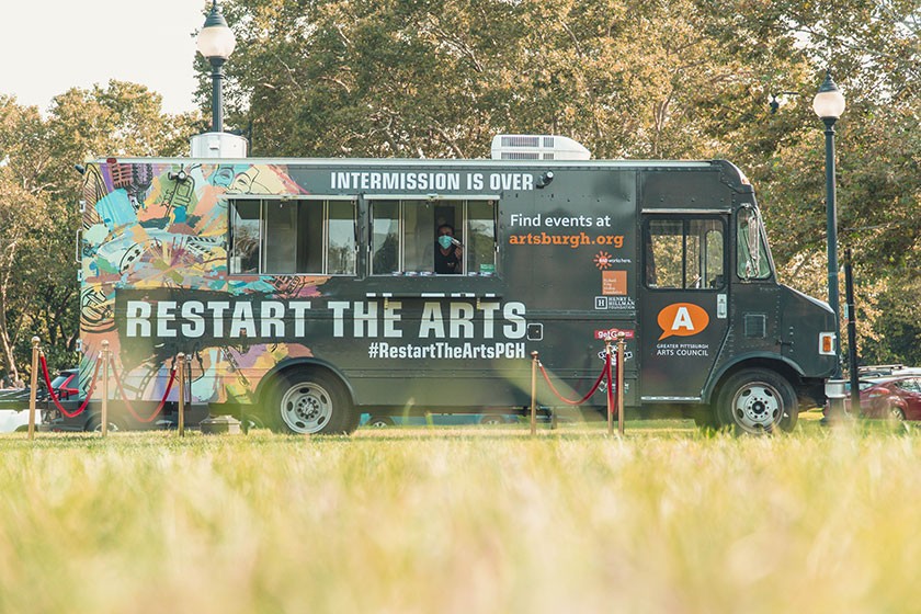 The Arts Council's Restart the Artsmobile, fall 2021